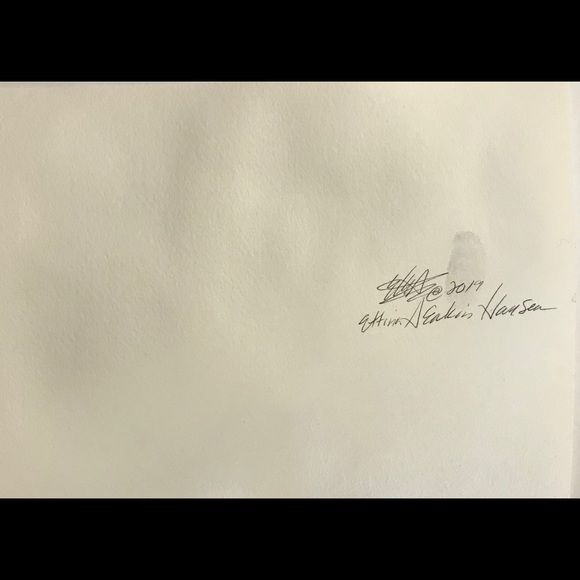 ⭕️ SOLD Original painting cow calf western sunset - Picture 7 of 8